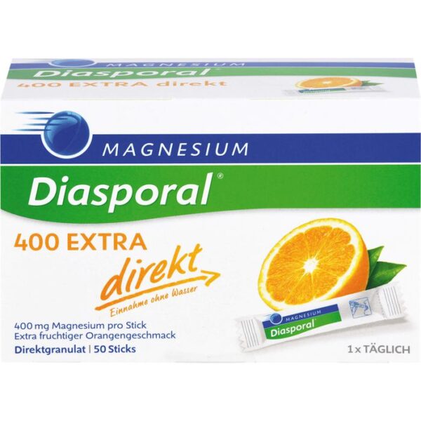 MAGNESIUM DIASPORAL 400 Extra direkt Granulat 50 St.