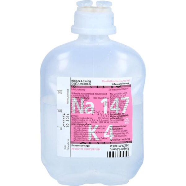 RINGER LÖSUNG DELTAMEDICA Plastik 2500 ml