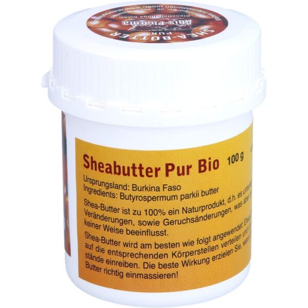 SHEABUTTER Bio Pur unraffiniert 100 g