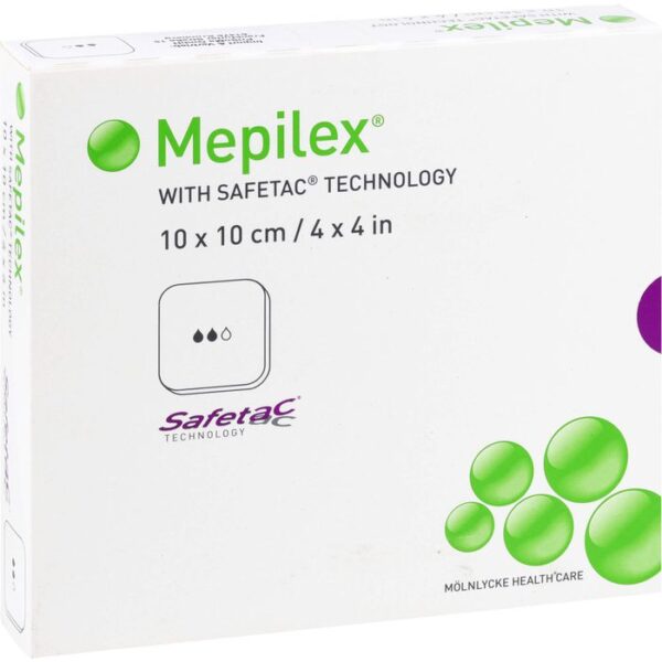 MEPILEX 10x10 cm Schaumverband 5 St.