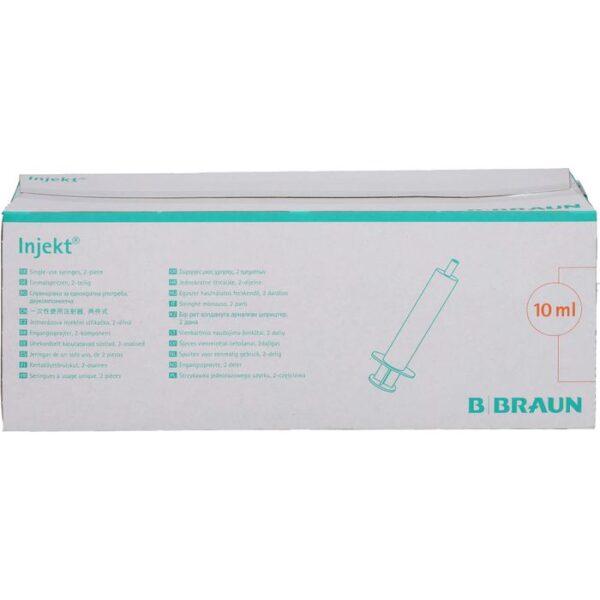 BRAUN INJEKT Spritze 10 ml Luer exzentrisch 1000 ml