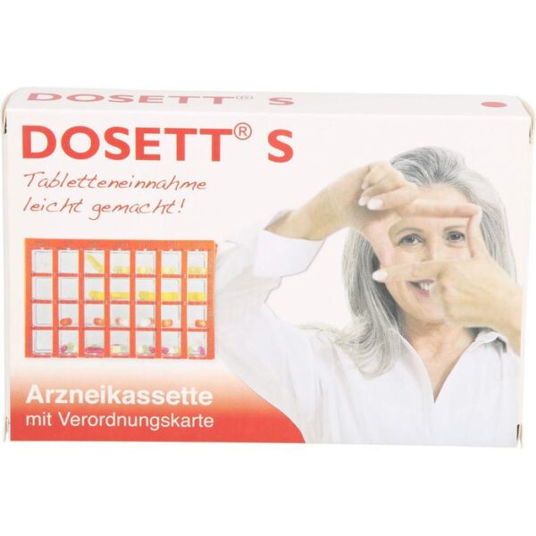 DOSETT S Arzneikassette rot 1 St.