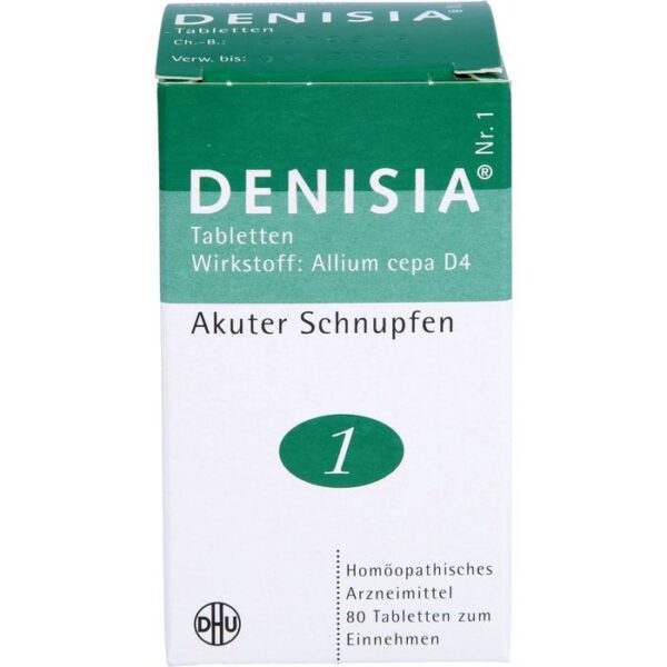 DENISIA 1 Schnupfen Tabletten 80 St.