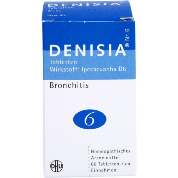 DENISIA 6 Atemwegserkrankungen Tabletten 80 St.