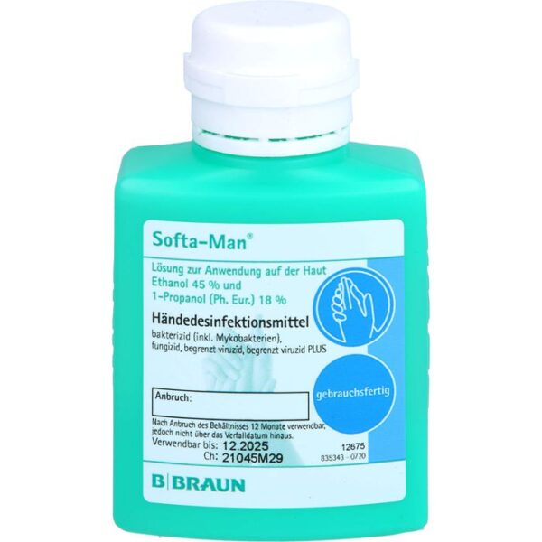 SOFTA MAN Händedesinfektion Kittelflasche 100 ml