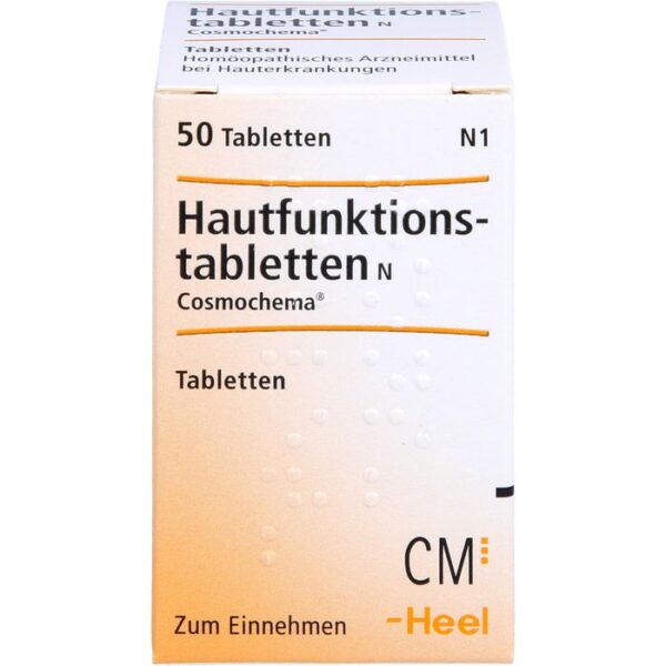 HAUTFUNKTIONSTABLETTEN N Cosmochema 50 St.