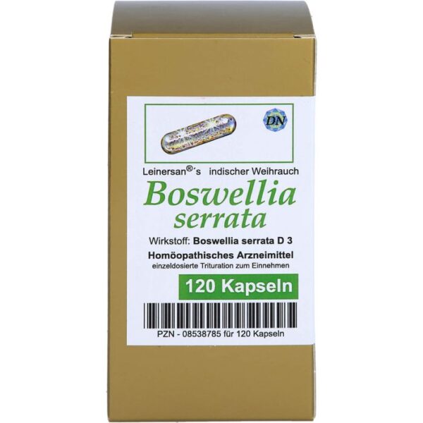 BOSWELLIA SERRATA L.ind.Weihrauch Kapseln 120 St.