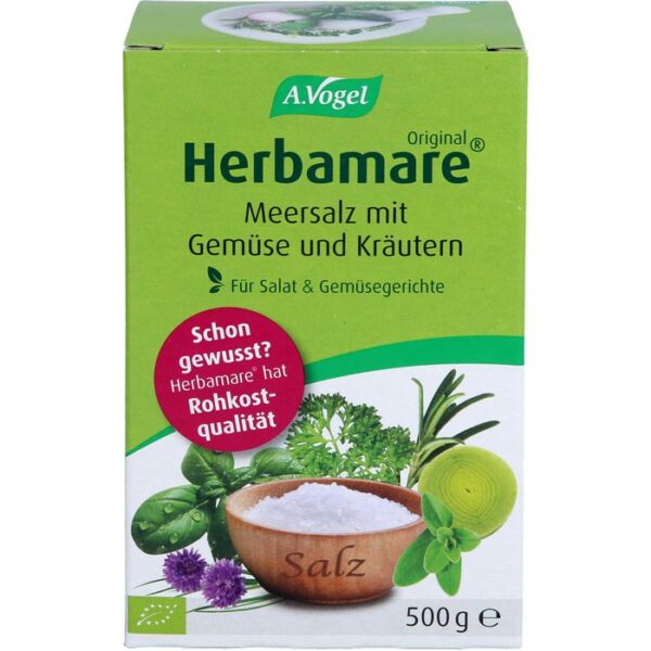 HERBAMARE Salz Nachfüllbeutel A.Vogel 500 g