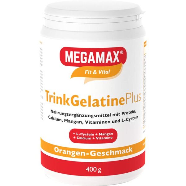 MEGAMAX Trinkgelatine Pulver 400 g