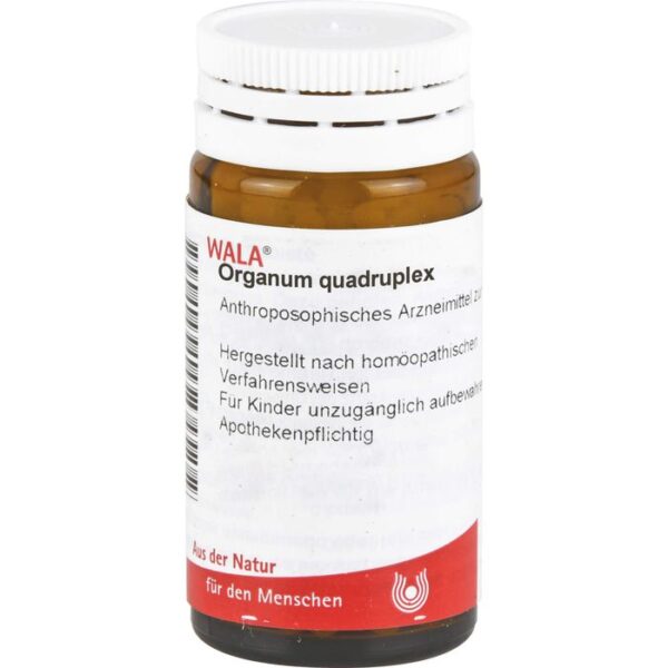 ORGANUM quadruplex Globuli 20 g