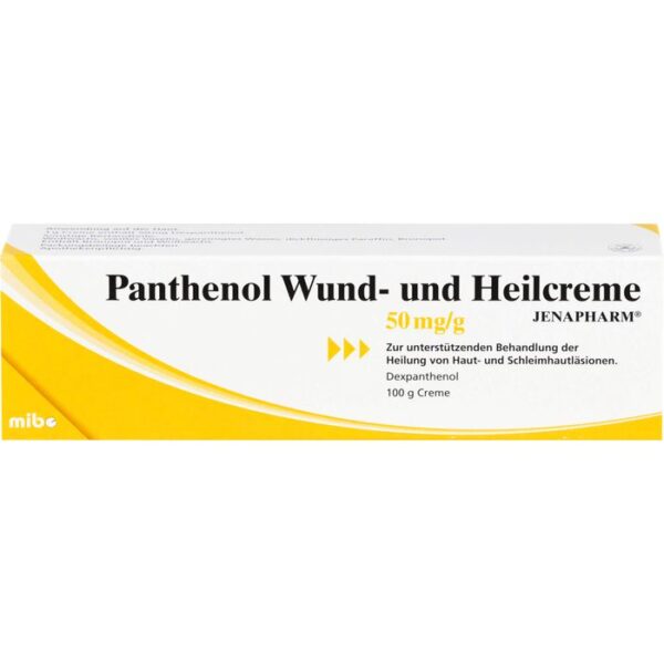 PANTHENOL Wund- und Heilcreme Jenapharm 100 g