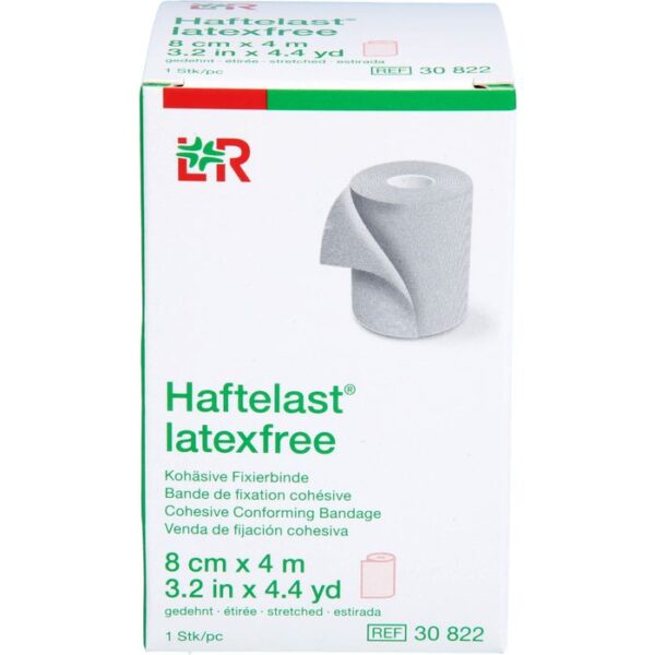 HAFTELAST Fixierb.kohäs.latexfrei 8 cmx4 m creme 1 St.