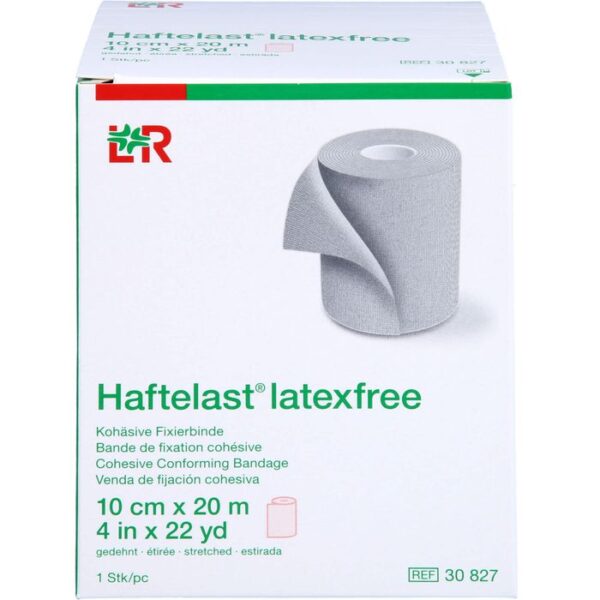 HAFTELAST Fixierb.kohäs.latexfrei 10 cmx20 m creme 1 St.