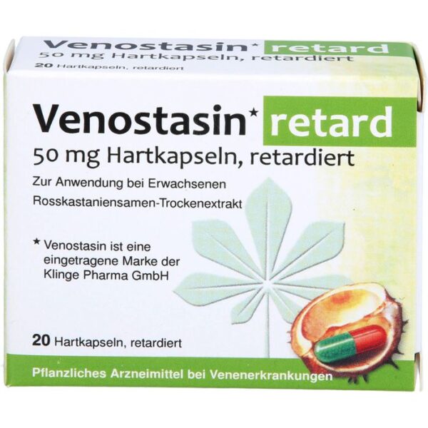 VENOSTASIN retard 50 mg Hartkapsel retardiert 20 St.