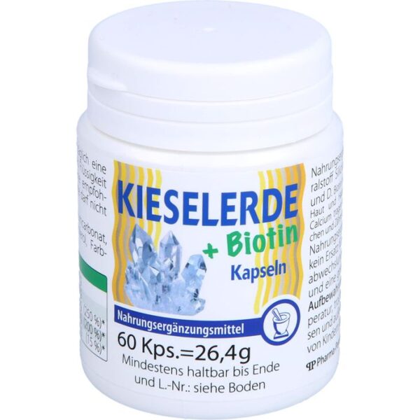 KIESELERDE+BIOTIN Kapseln 60 St.