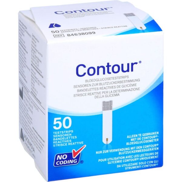 CONTOUR Sensoren Teststreifen 50 St.