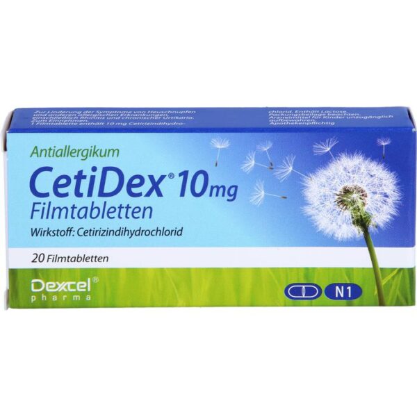 CETIDEX 10 mg Filmtabletten 20 St.