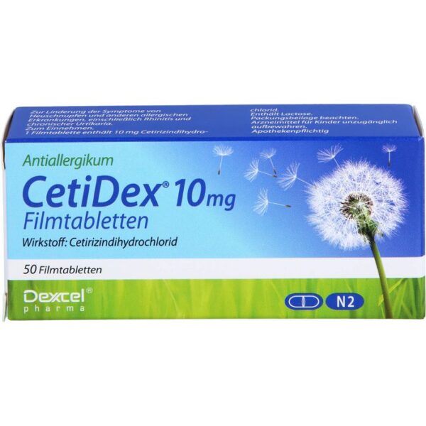 CETIDEX 10 mg Filmtabletten 50 St.