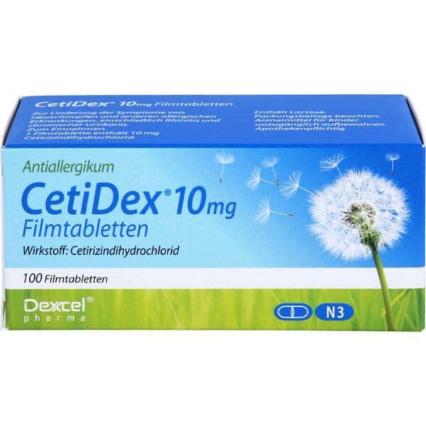 CETIDEX 10 mg Filmtabletten 100 St.