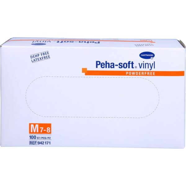 PEHA-SOFT Vinyl Unt.Handschuhe unste.puderfrei M 100 St.