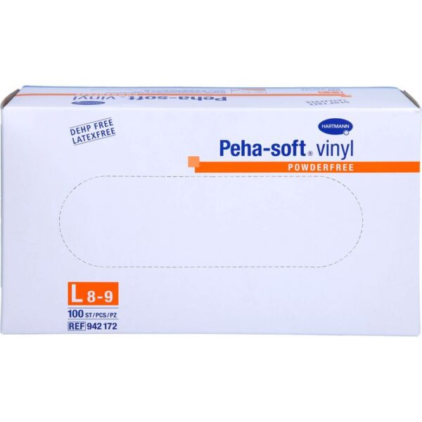 PEHA-SOFT Vinyl Unt.Handschuhe unste.puderfrei L 100 St.