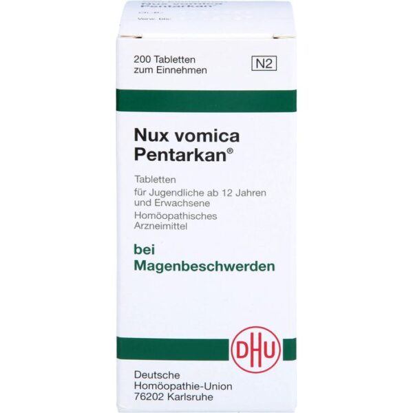 NUX VOMICA PENTARKAN Tabletten 200 St.