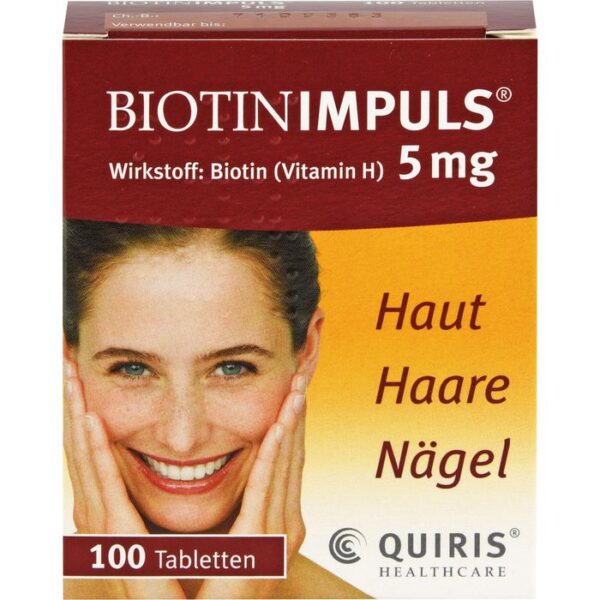 BIOTIN IMPULS 5 mg Tabletten 100 St.