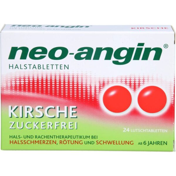 NEO-ANGIN Halstabletten Kirsche 24 St.