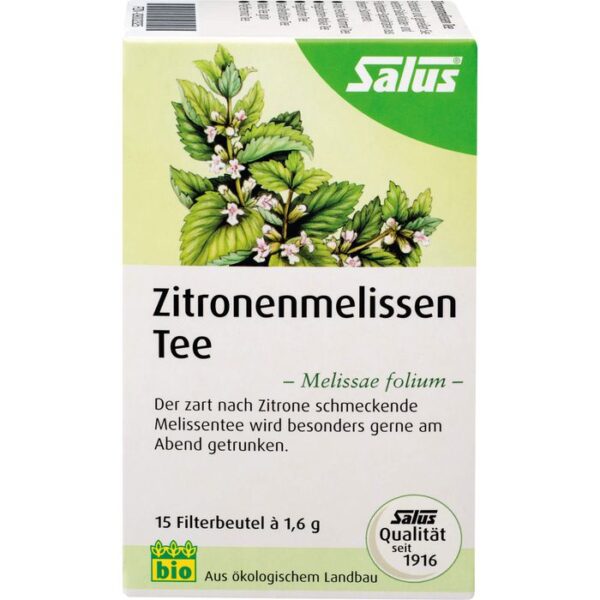 ZITRONENMELISSEN Tee Melissae herba Salus Fbtl. 15 St.