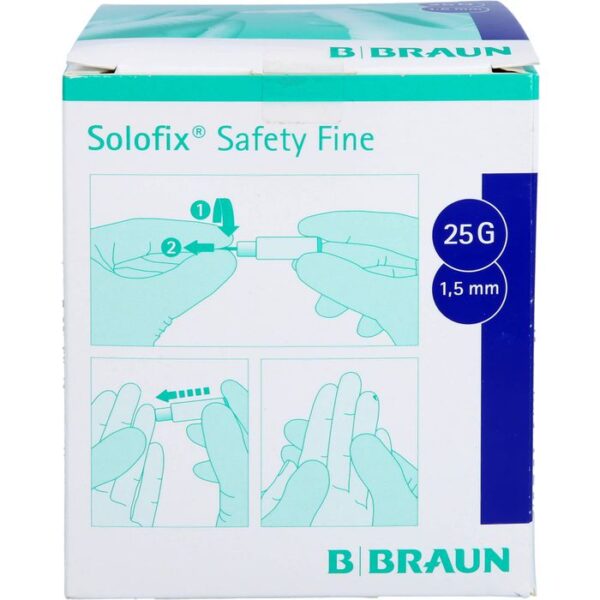 SOLOFIX Safety Fine Lanzetten 25 Gx1,5 mm 200 St.