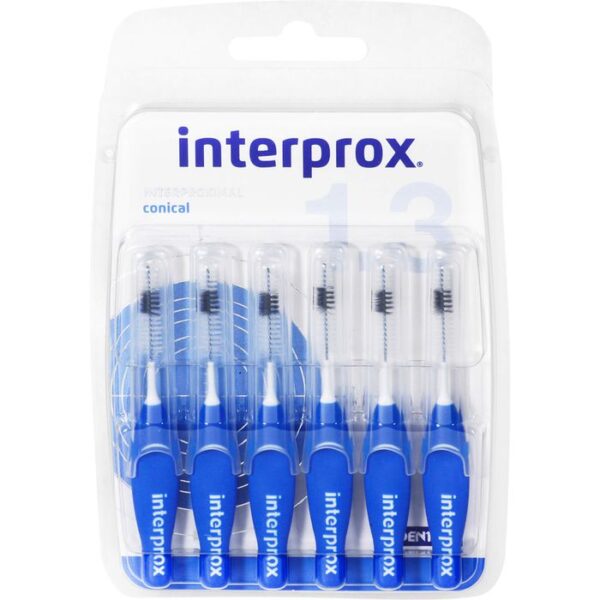 INTERPROX reg conical blau Interdentalbürste Blis 6 St.