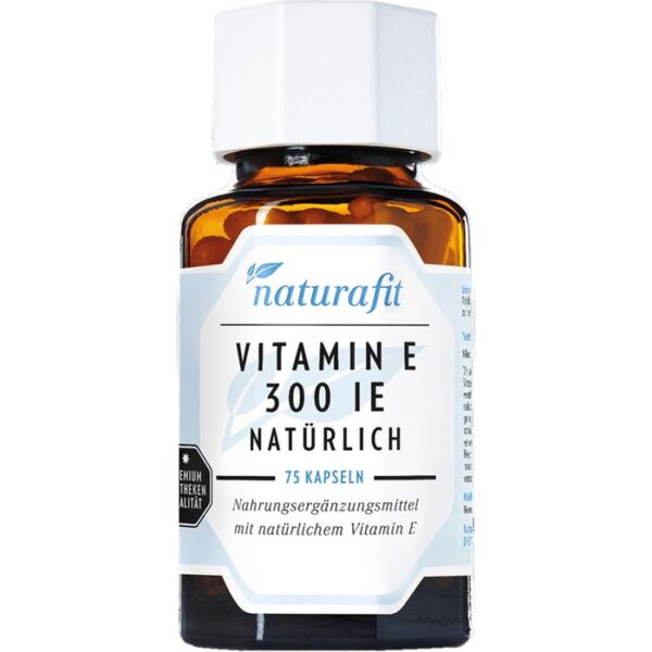 NATURAFIT Vitamin E 300 natürlich Kapseln 75 St.