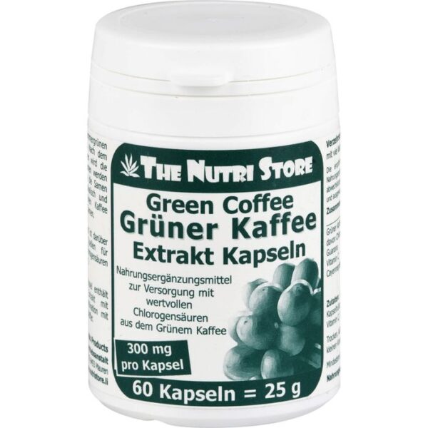 GRÜNER KAFFEE Extrakt 300 mg Kapseln 60 St.