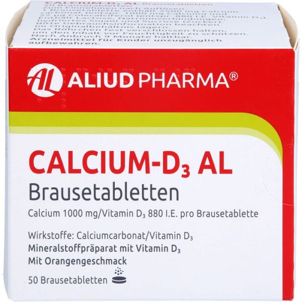 CALCIUM-D3 AL Brausetabletten 50 St.