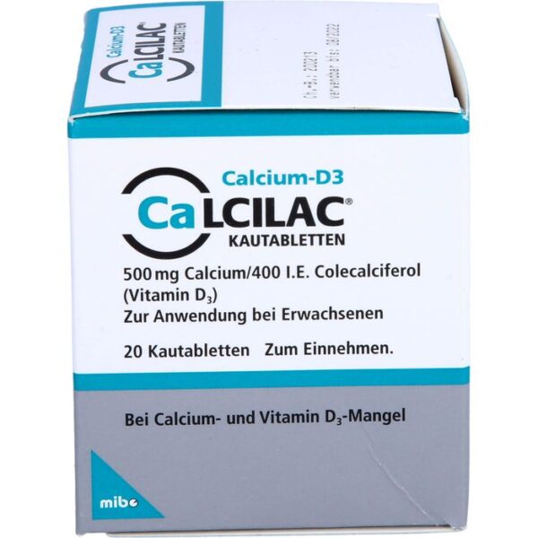 CALCILAC Kautabletten 20 St.