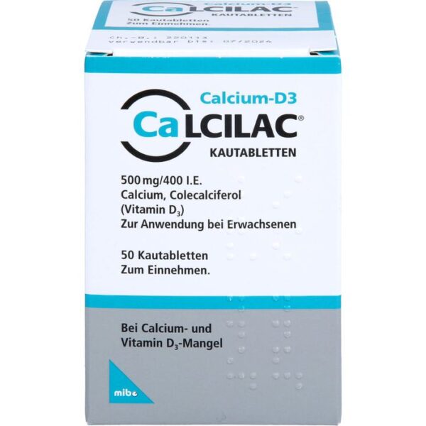 CALCILAC Kautabletten 50 St.