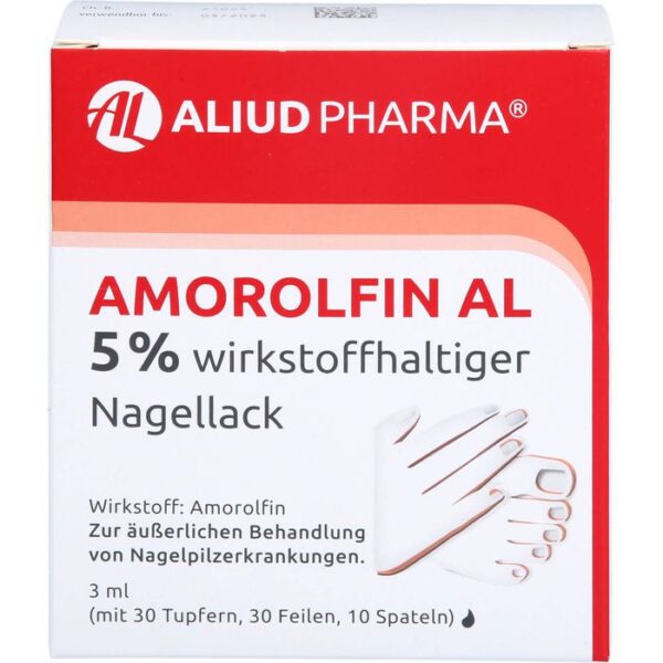 AMOROLFIN AL 5% wirkstoffhaltiger Nagellack 3 ml