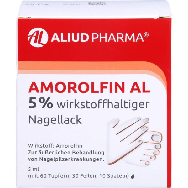 AMOROLFIN AL 5% wirkstoffhaltiger Nagellack 5 ml