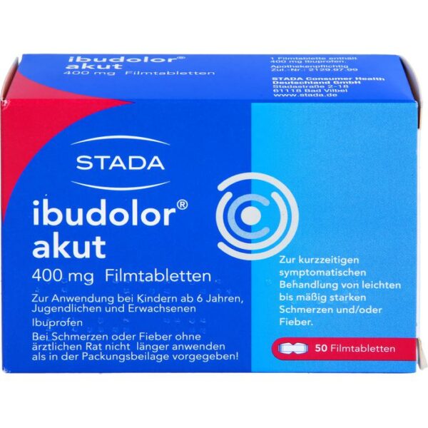 IBUDOLOR akut 400 mg Filmtabletten 50 St.