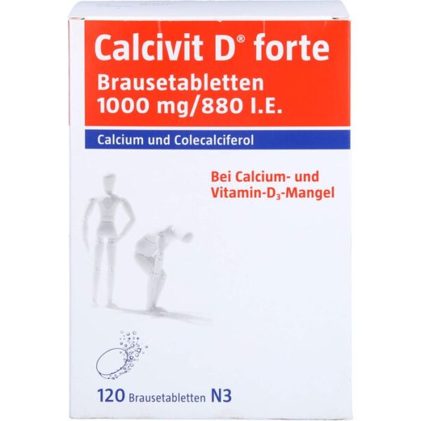 CALCIVIT D forte Brausetabletten 120 St.