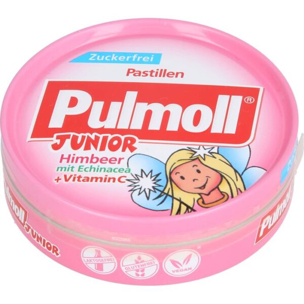 PULMOLL Junior Himbeere m.Echinacea+Vit.C zf Bon. 50 g