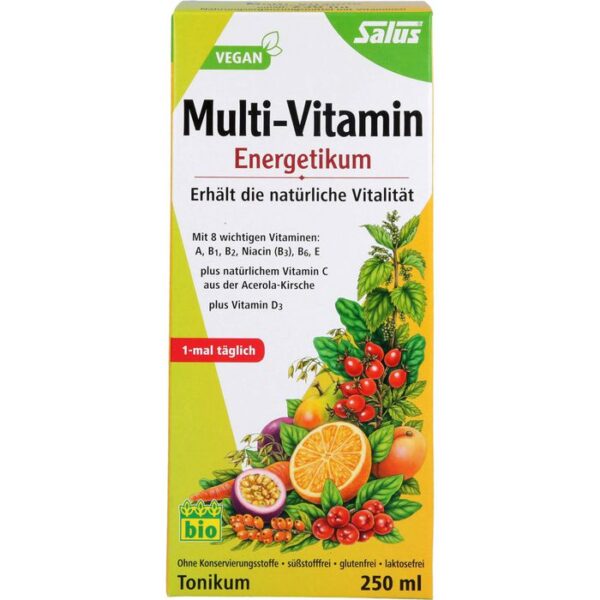 MULTI-VITAMIN ENERGETIKUM Salus 250 ml