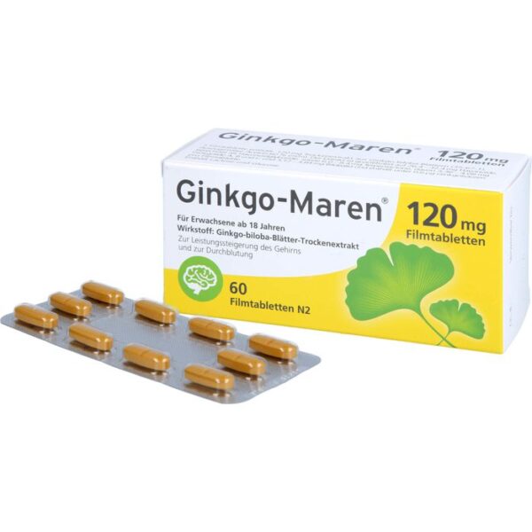 GINKGO-MAREN 120 mg Filmtabletten 60 St.