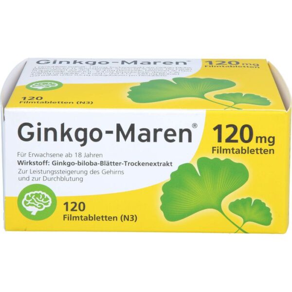 GINKGO-MAREN 120 mg Filmtabletten 120 St.