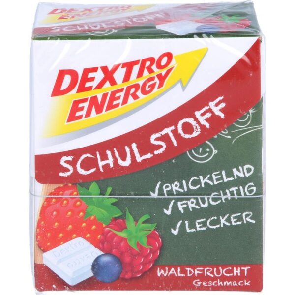 DEXTRO ENERGY Schulstoff Waldfrucht Täfelchen 50 g