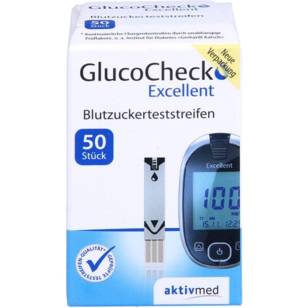 GLUCOCHECK Excellent Teststreifen 50 St.