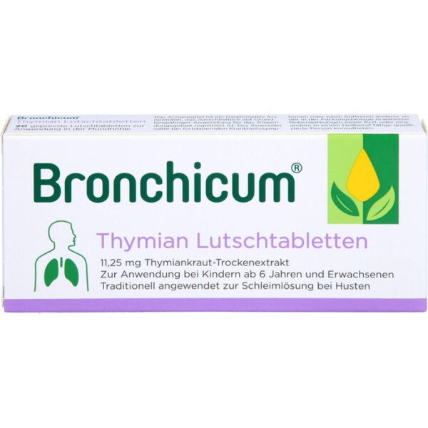 BRONCHICUM Thymian Lutschtabletten 20 St.