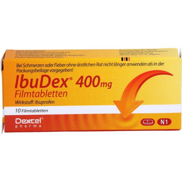 IBUDEX 400 mg Filmtabletten 10 St.