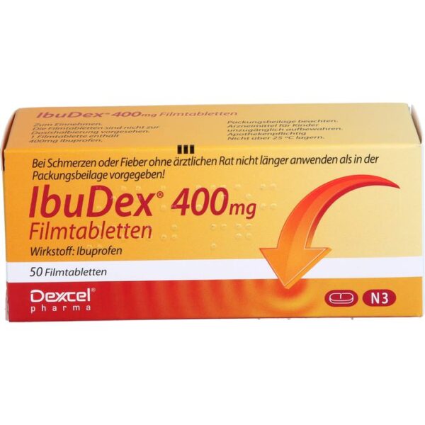 IBUDEX 400 mg Filmtabletten 50 St.