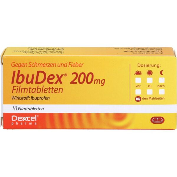 IBUDEX 200 mg Filmtabletten 10 St.